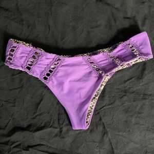 Crochet acacia bikini bottoms